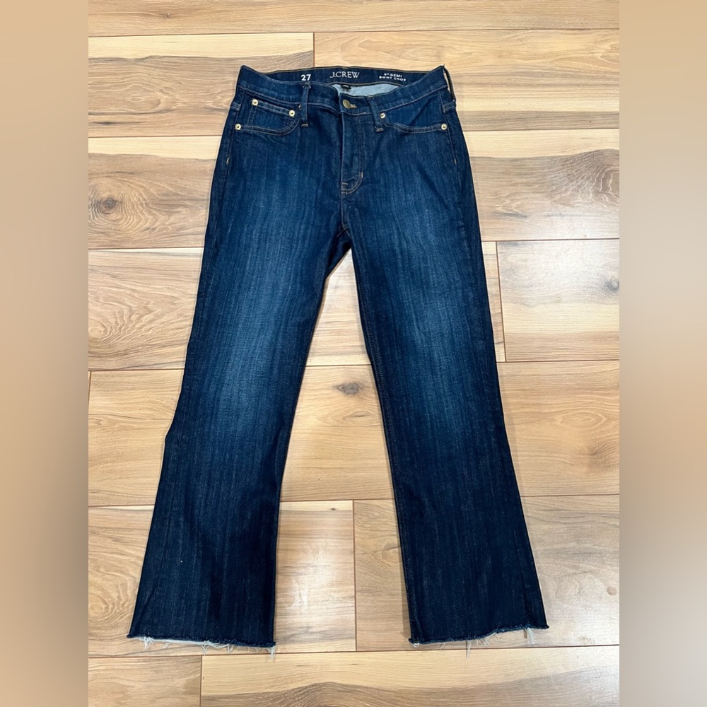 J.Crew 9” Demi Boot Crop Jean